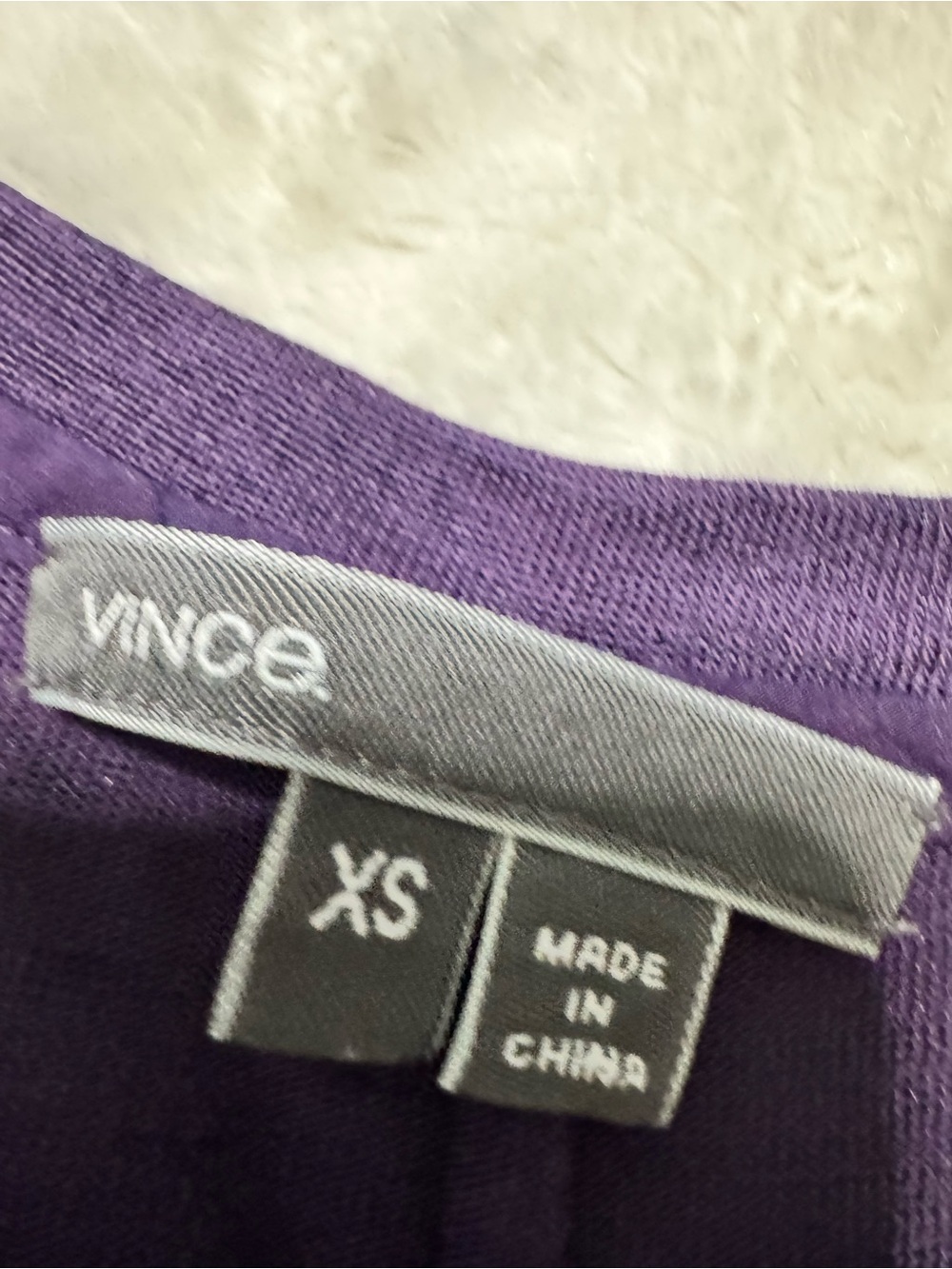 Vince Rib Trim Tee Rutabaga - Picture 10 of 14